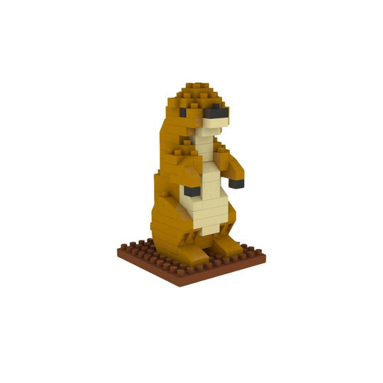 Desert wildlife mini block mystery set option 4 - Prairie Dog