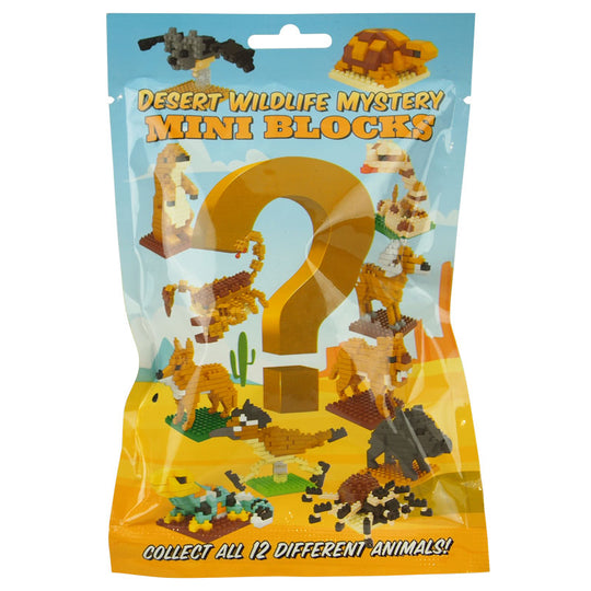 Desert Wildlife Mystery Mini Block Set