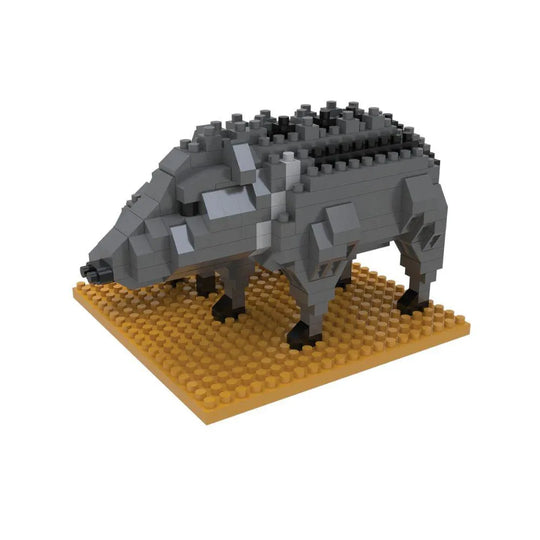 Javelina & Baby Mini Block Set