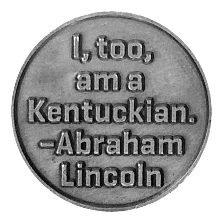Abraham Lincoln Birthplace NHP Collectible Token Back