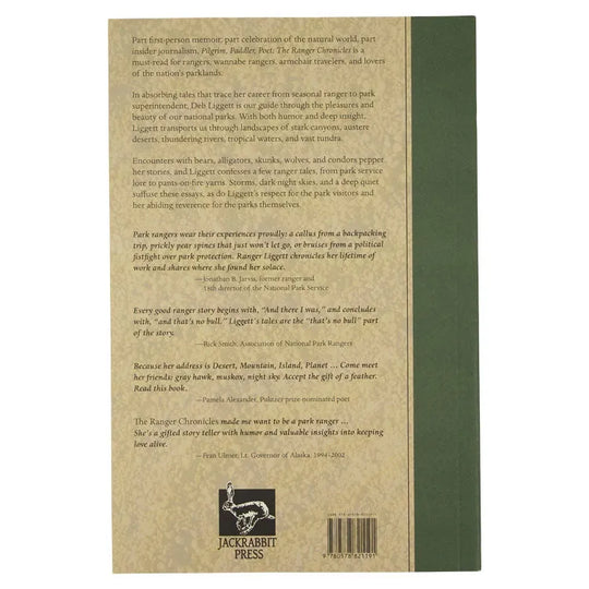 Pilgrim, Paddler, Poet: The Ranger Chronicles by Deb Ligget back cover
