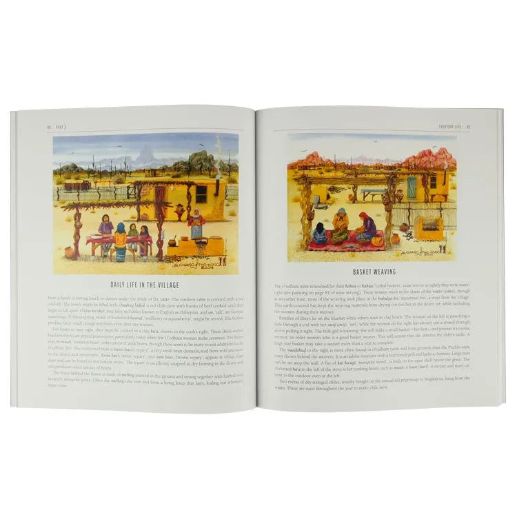 Michael Chiago: O’odham Lifeways Through Art interior pages