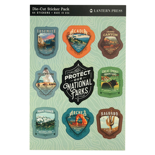 Protect Our National Parks Sticker Set