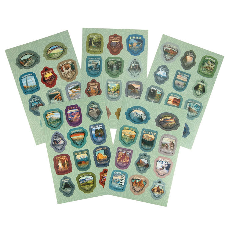 Protect Our National Parks Sticker Set