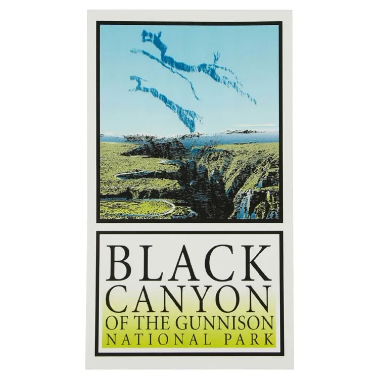 Black Canyon of the Gunnison National Park Sticker - Logo
