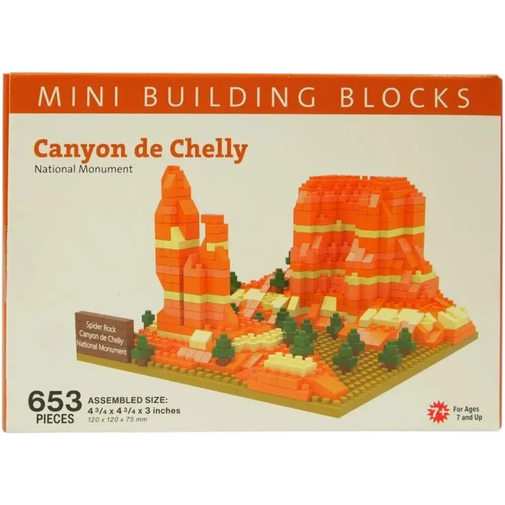 Canyon de Chelly NM Spider Rock Mini Block Set - WNP | Shop