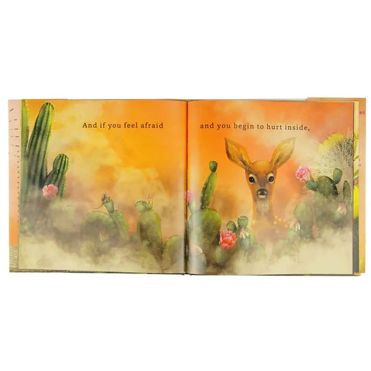 Interior pages of Bright Star by Yuyi Morales