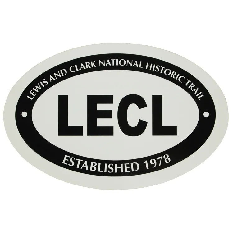 Lewis & Clark National Hist. Trail Sticker - Mini Oval