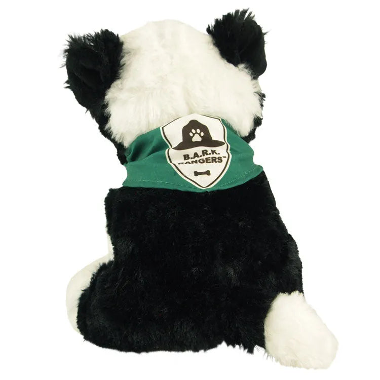 Bark Ranger Border Collie Eco Pal Plush Toy Back