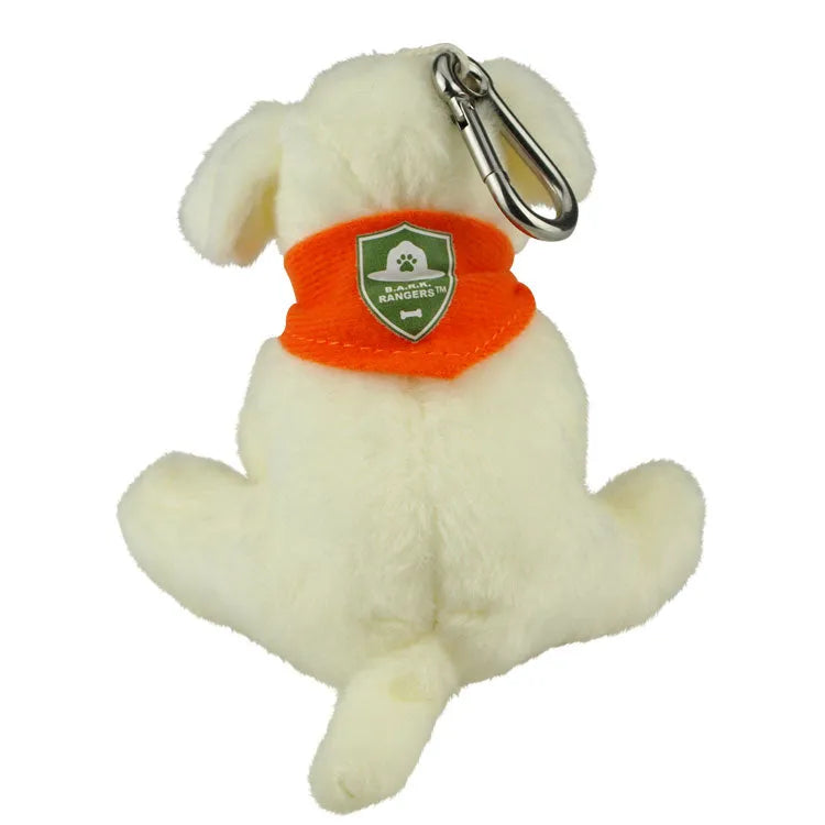 Bark Ranger Yellow Lab Mini Plush Toy back