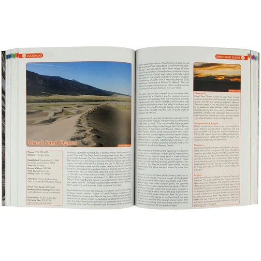 Interior page focused on Great Sand Dunes National Park