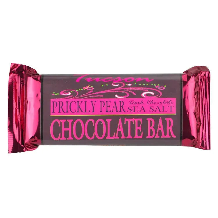 Prickly Pear Sea Salt Dark Chocolate Bar