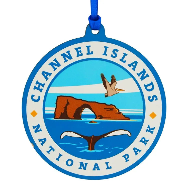 Channel Islands National Park Round Logo Ornament
