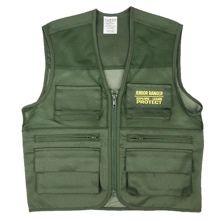 Junior Ranger Vest for Young Explorers and Adventurers