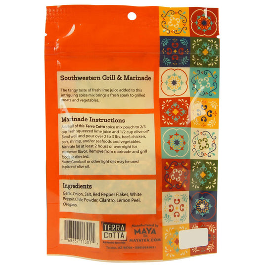 Terra Cotta Southwestern Marinade Spice Mix