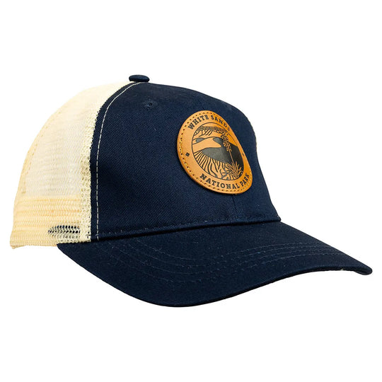 White Sands National Park Mesh-Back Cap - Leather Patch