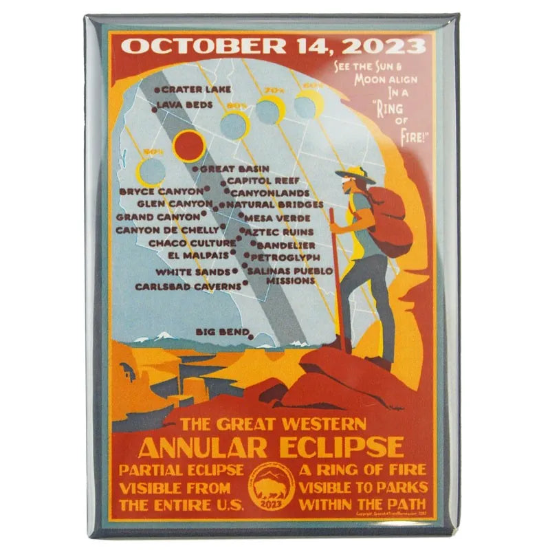 Great Western Annular Eclipse Magnet