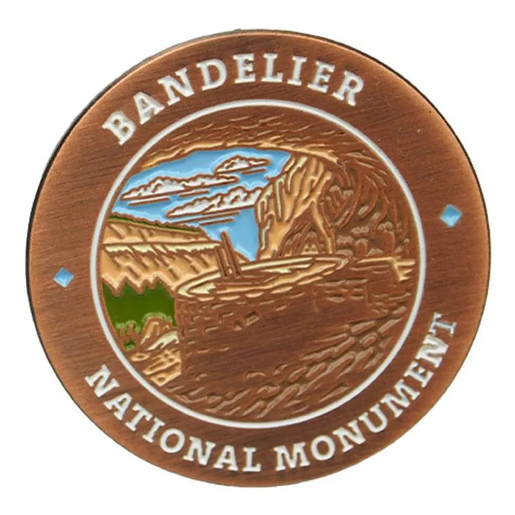 Bandelier National Monument Pin - Round Logo