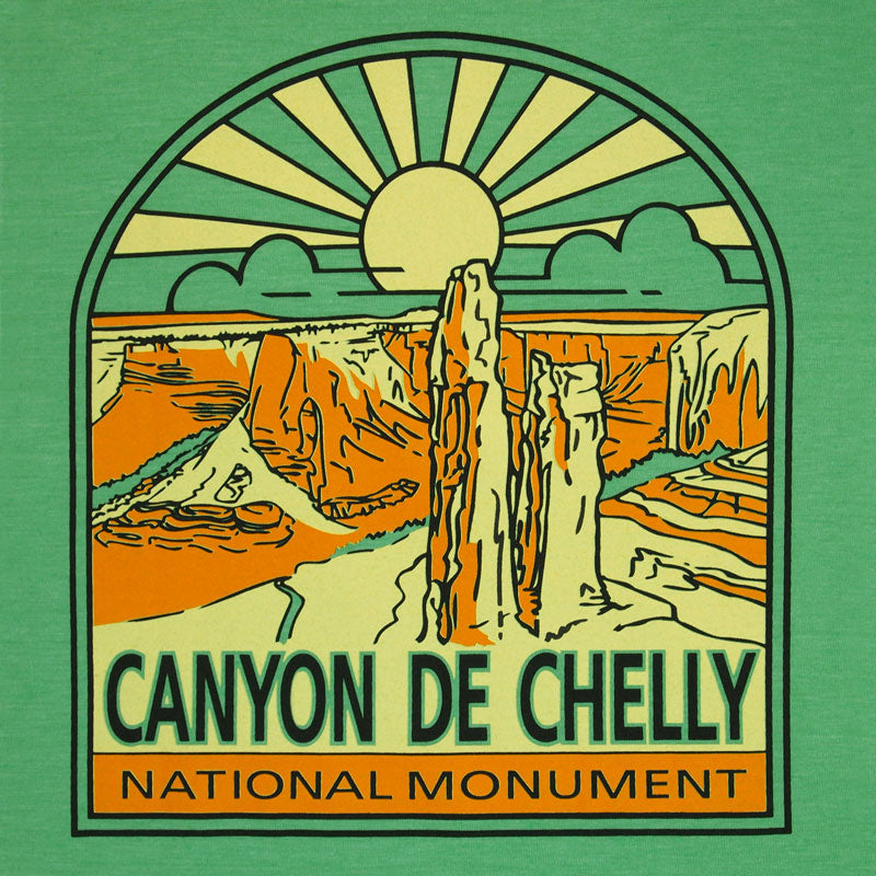 Canyon de Chelly National Monument Sun Ovals Repreve T-Shirt