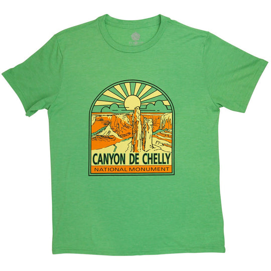 Canyon de Chelly National Monument Sun Ovals Repreve T-Shirt