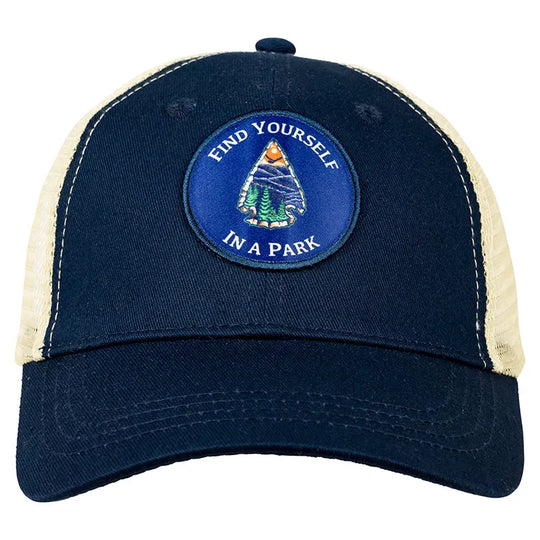 Find Yourself in a Park Mesh-Back Cap Front