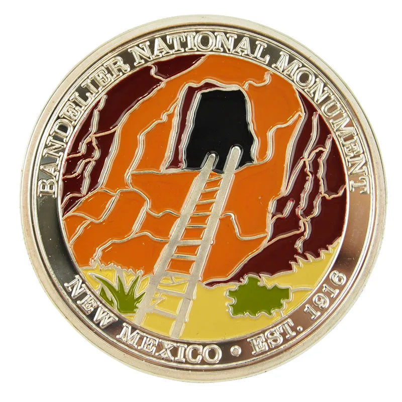 Bandelier National Monument Collectible Coin Back