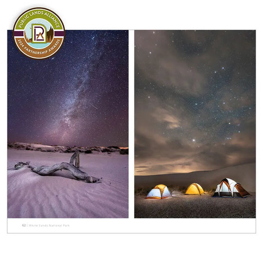 Dark sky images from White Sands National Park