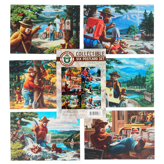 Smokey Bear Adventure Postcard Set