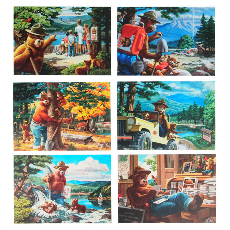 Smokey Bear Adventure Postcard Set