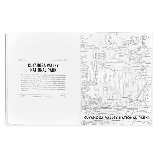 Art of the National Parks Coloring Book