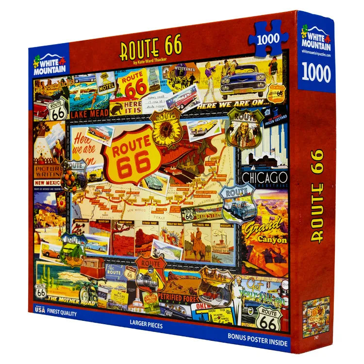Route 66 Icons Puzzle