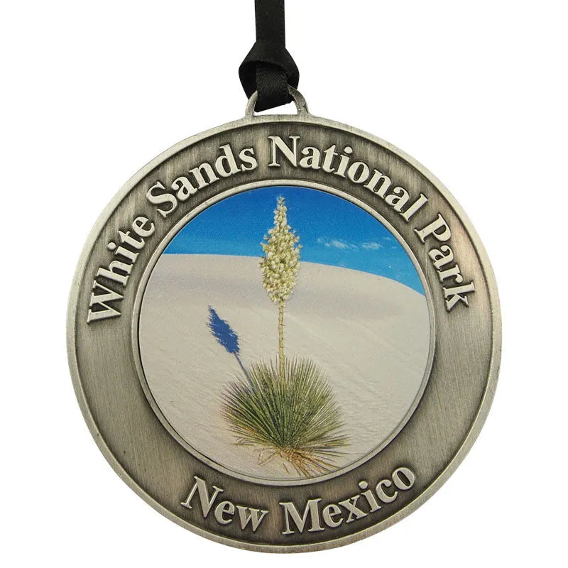 White Sands National Park Aluminum Ornament