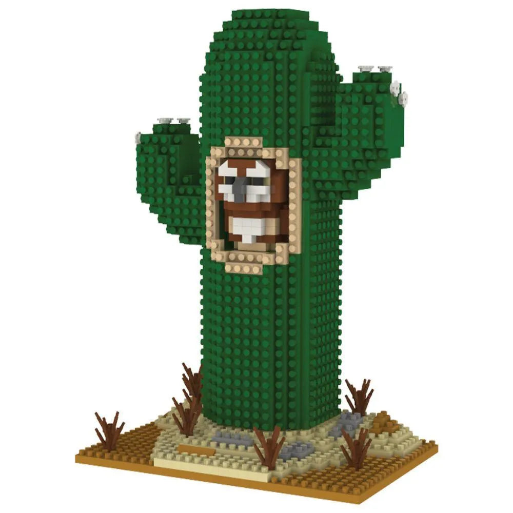 Saguaro with Owl Mini Block Set