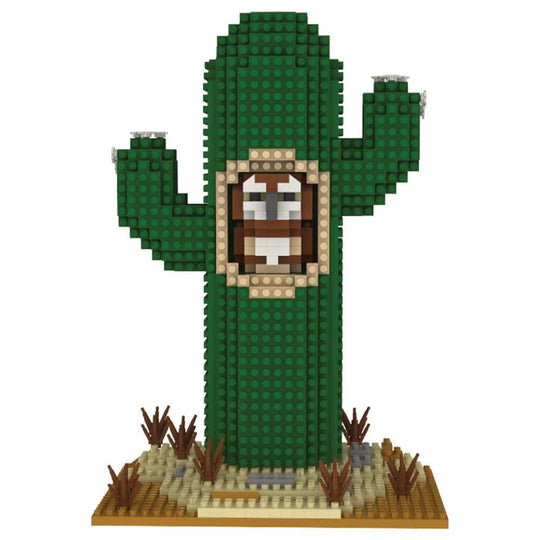 Saguaro with Owl Mini Block Set