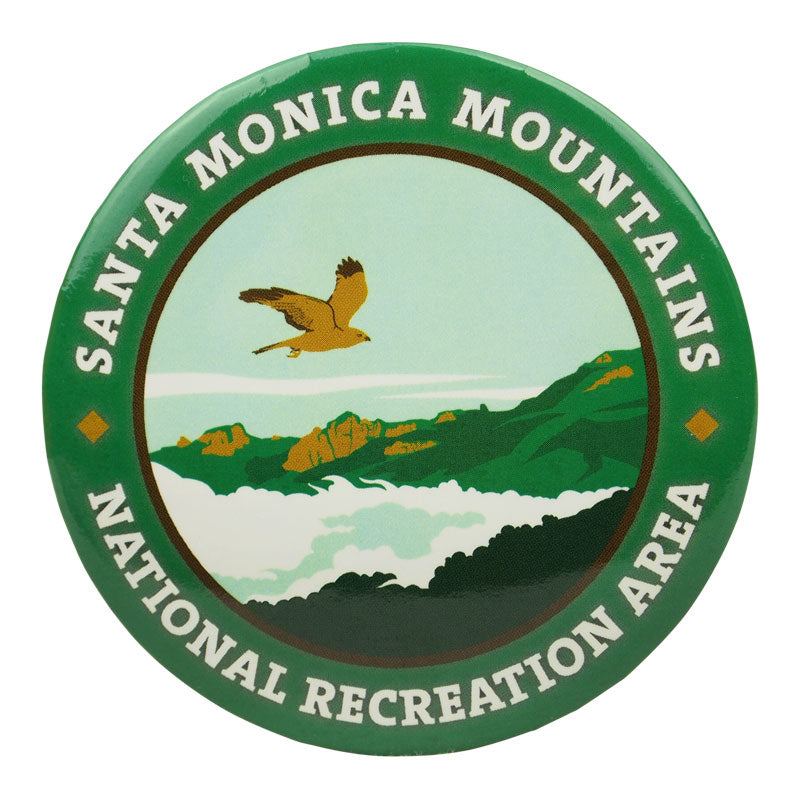 Santa Monica Mountains National Rec. Area Magnet - Round Logo