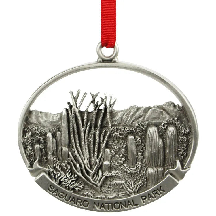 Saguaro National Park Pewter Ornament - Landscape