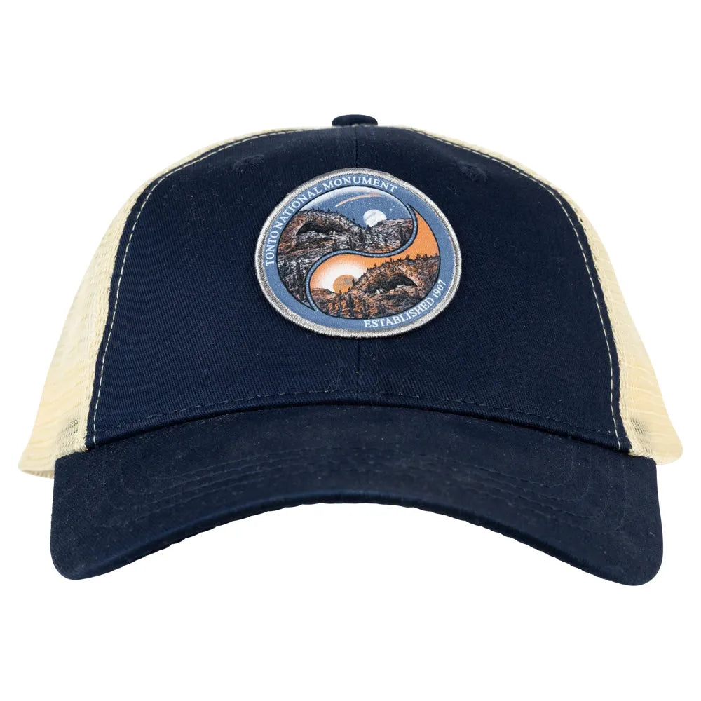 Tonto National Monument Mesh-Back Cap - Day/Night front view