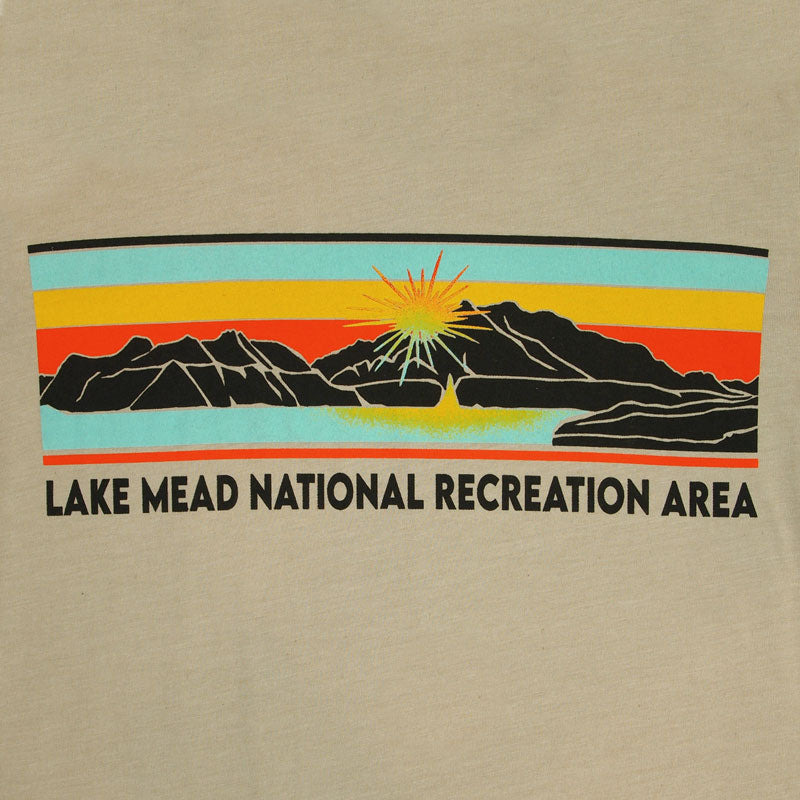 Lake Mead National Rec. Area Retro Stipe T-Shirt