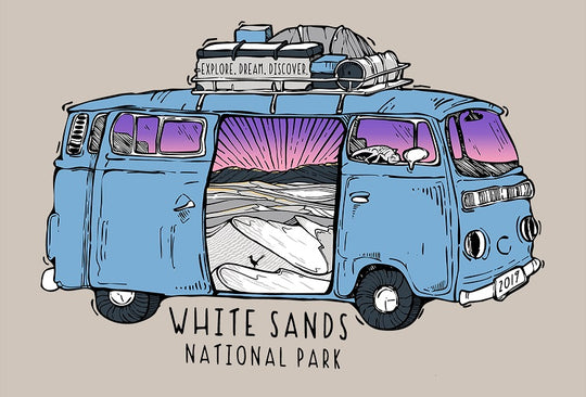 White Sands National Park Van Tour T-Shirt