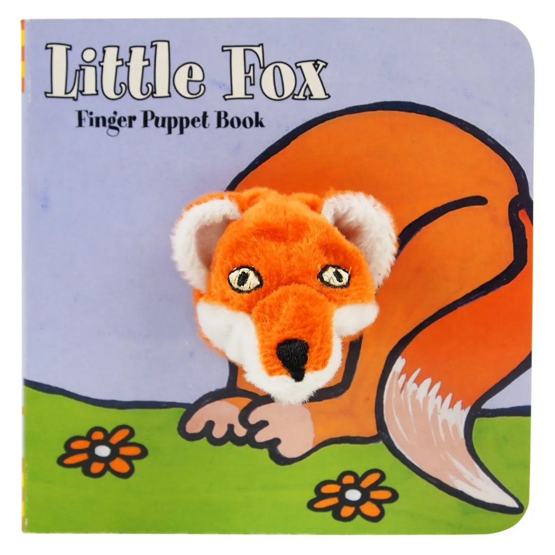 Little Fox Finger Puppet Book front cover