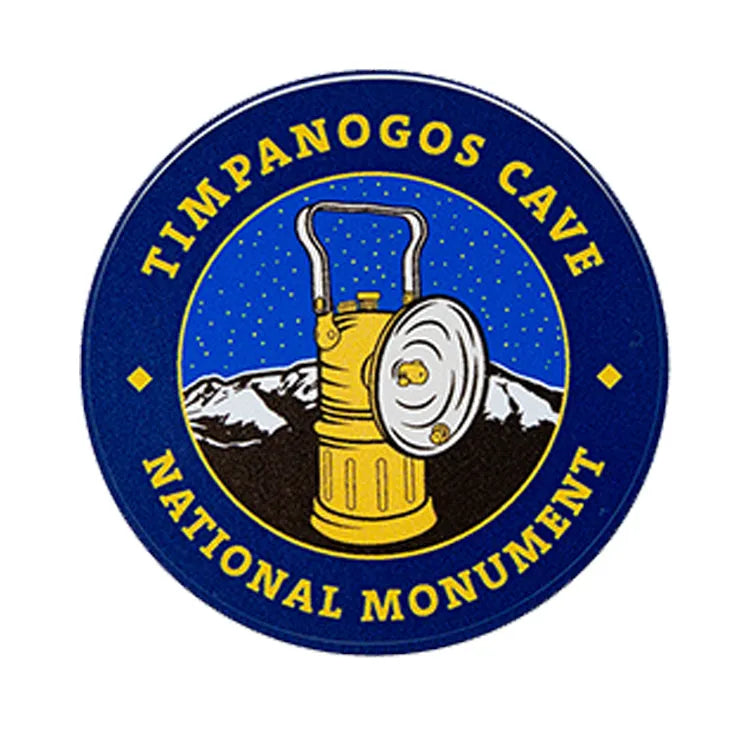 Timpanogos Cave National Monument Sticker - Round Logo