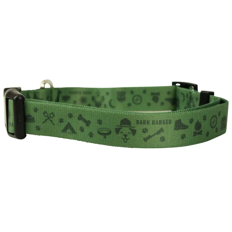 Bark Ranger Dog Collar Side