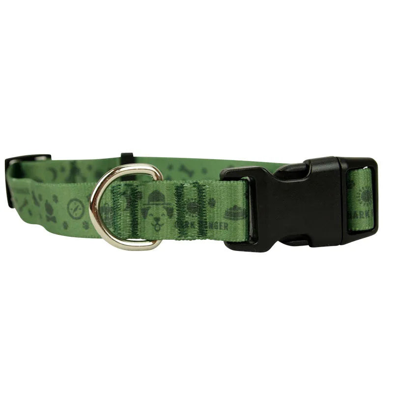 Bark Ranger Dog Collar Front