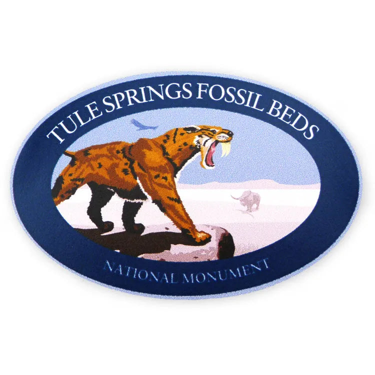 Tule Springs Fossil Beds National Monument Sticker - Oval Logo