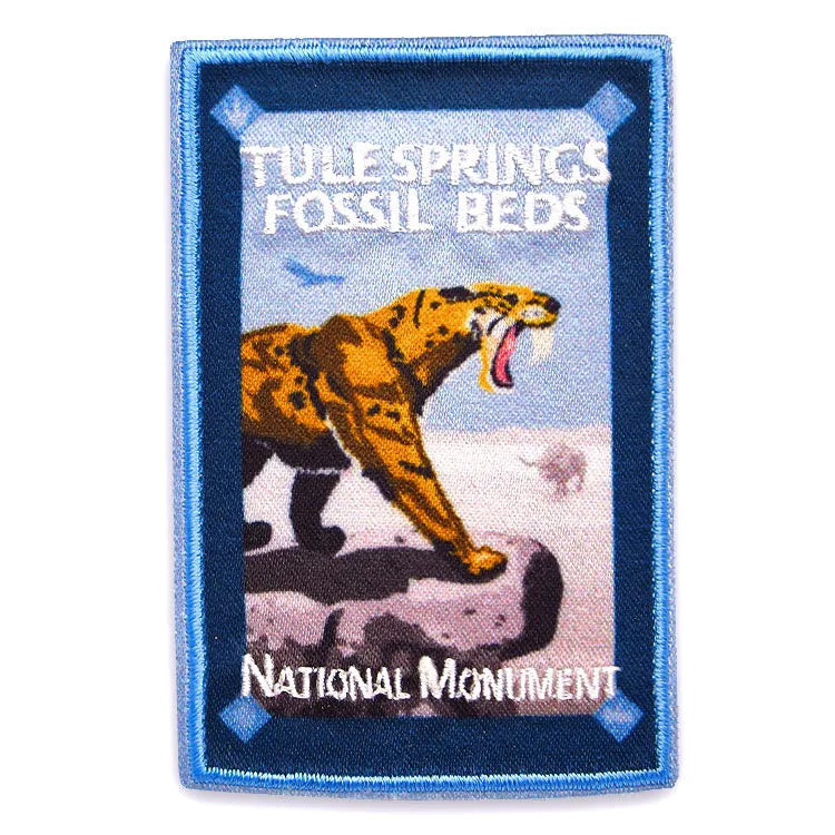 Tule Springs Fossil Beds National Monument Patch - Round Logo