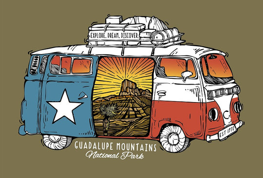 Guadalupe Mountains National Park Van Tour T-Shirt