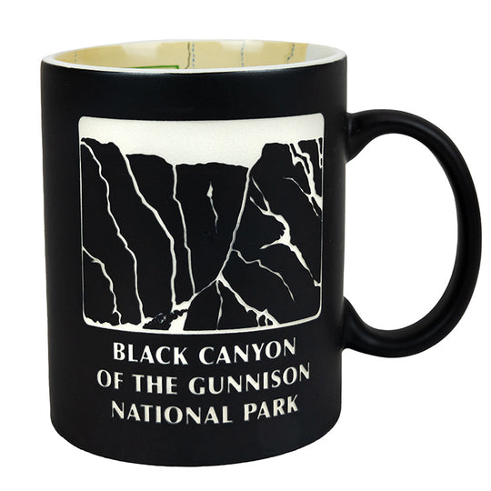 Black Canyon of the Gunnison National Park Map Mug