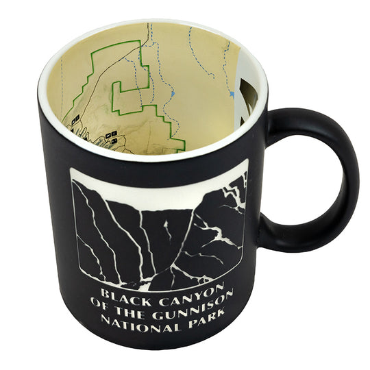 Black Canyon of the Gunnison National Park Map Mug