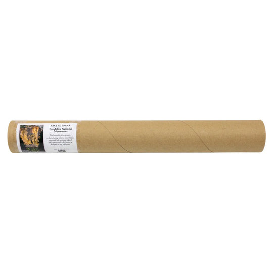 Bandelier National Monument Retro Ranger Giclee Poster packaging tube