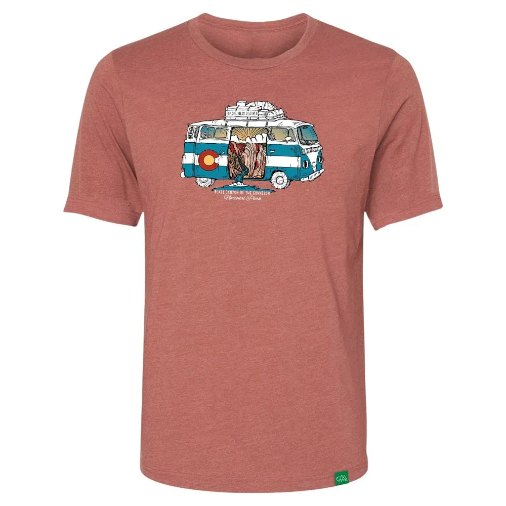 Black Canyon of the Gunnison National Park T-Shirt - Van Tour front view